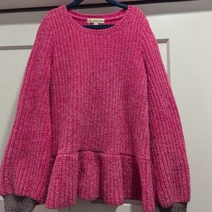 Tucker + Tate Fuchsia Crew Neck Sweater